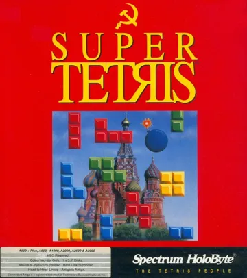 Super Tetris box cover front